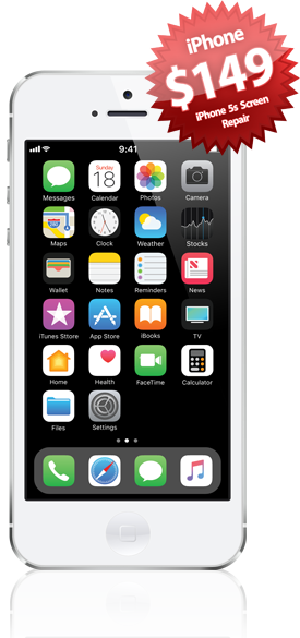 iPhone 5S $149 Screen Repair