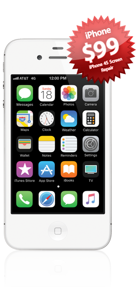 iPhone 4S $99 Screen Repair